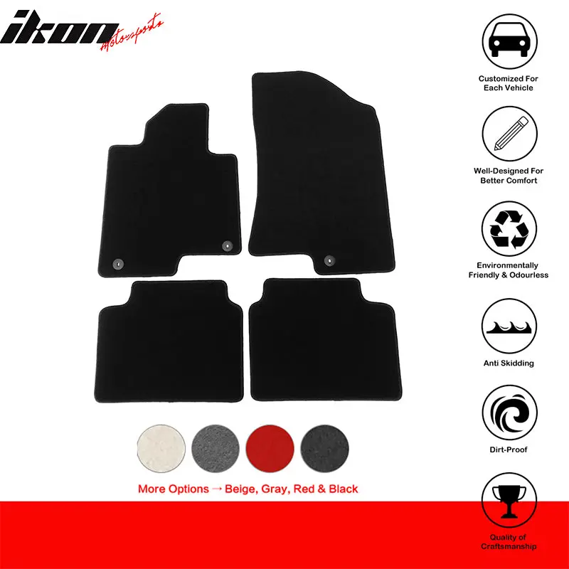 Floor Mats Liner Front Rear Carpets for Kia K5 Optima 2021-2025 4PC