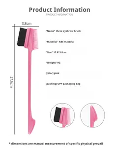 {Wig Freee Gifts} Yarmo Charm 1 Piece Delicate Edge Brush for Wig Gentle Styling Essential for Precious Locks