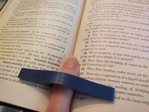 BOGO Thumb Page Holder B-stock, Buy One Get One Free!, 3d Printed
