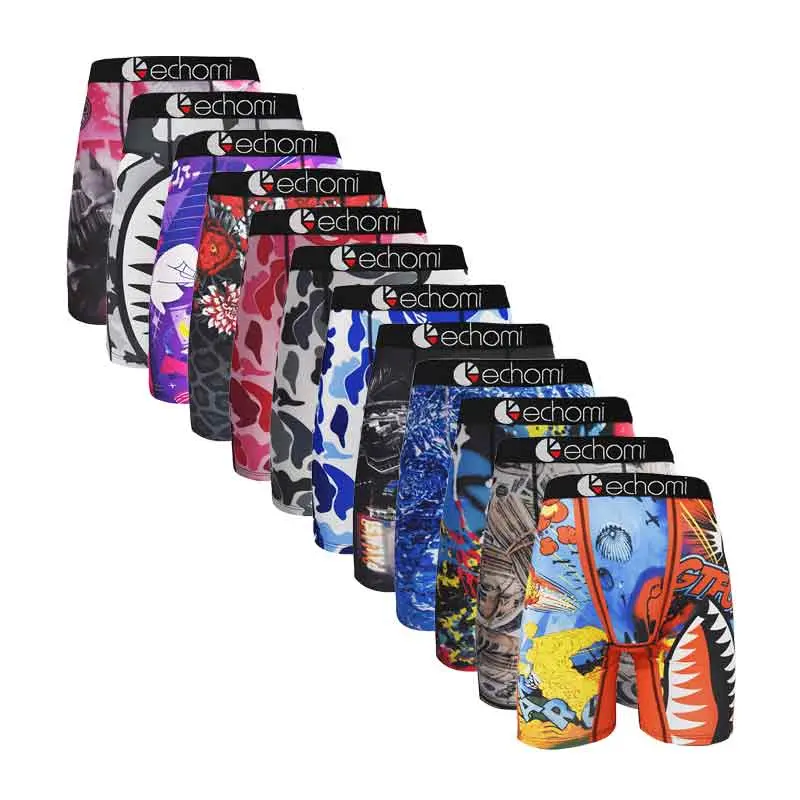 Men's Printed Boxer Briefs 2/3/4-Pack, Super Soft and Breathable Ice-Cool Spandex Underwear, Plus Size for Daily and Fitness Wear, Menswear, Printed Patterns, Chic, Dc, Boxer Trunks, Supersoft Boxer Briefs