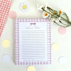 Christian Notepads Sermon Notes Faith Based Notepads