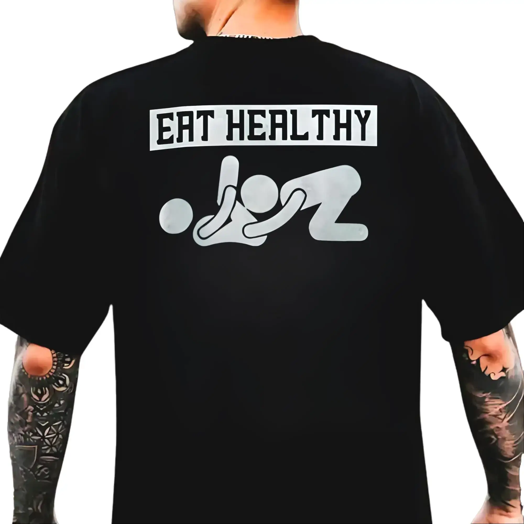Eat Healthy T-shirt, Funny Adult Dirty Humor Tee, Dirty Humor Shirt, Inappropriate Humor, Dirty Saying Shirt, Dirty Joke Tee