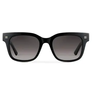 Nash - Men's Square Winged Temple Polarized Sunglasses