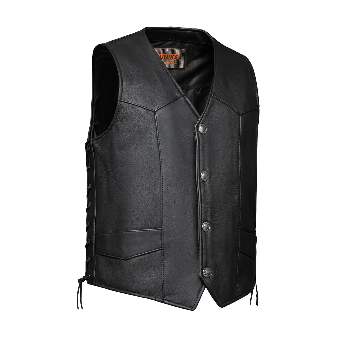 Rancher - Men's Ultra Leather Motorcycle Vest