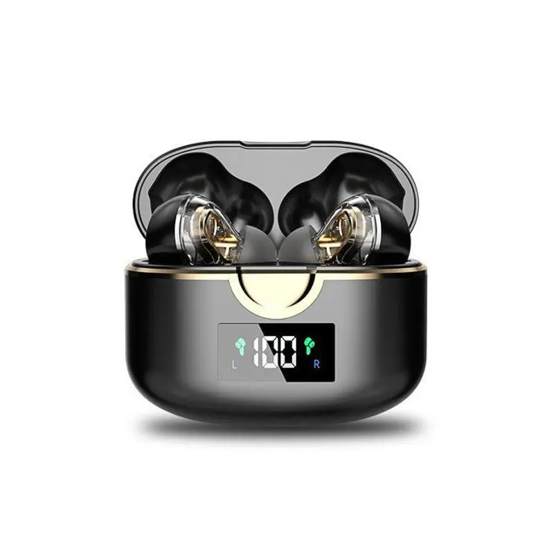 LALIVE T22 Wireless Sport Earbuds TWS Bluetooth 5.1 LED Display Earphone Headset Headphone HIFI Stereo Audio Charging Noise Cable Connection Digital Game Microphone Mobile Metal Rubber Electronic