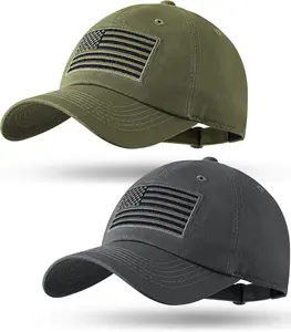 American Flag Baseball Hats for Men Women Low Profile Washed Cotton USA Baseball Caps Adjustable Golf ad Hat