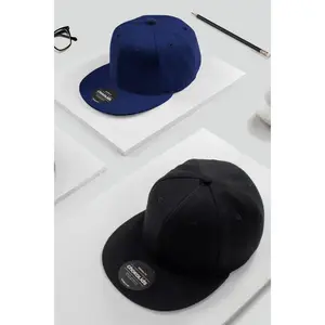 Classic Flat Bill Snapback – Polyester Adjustable Fit & Breathable