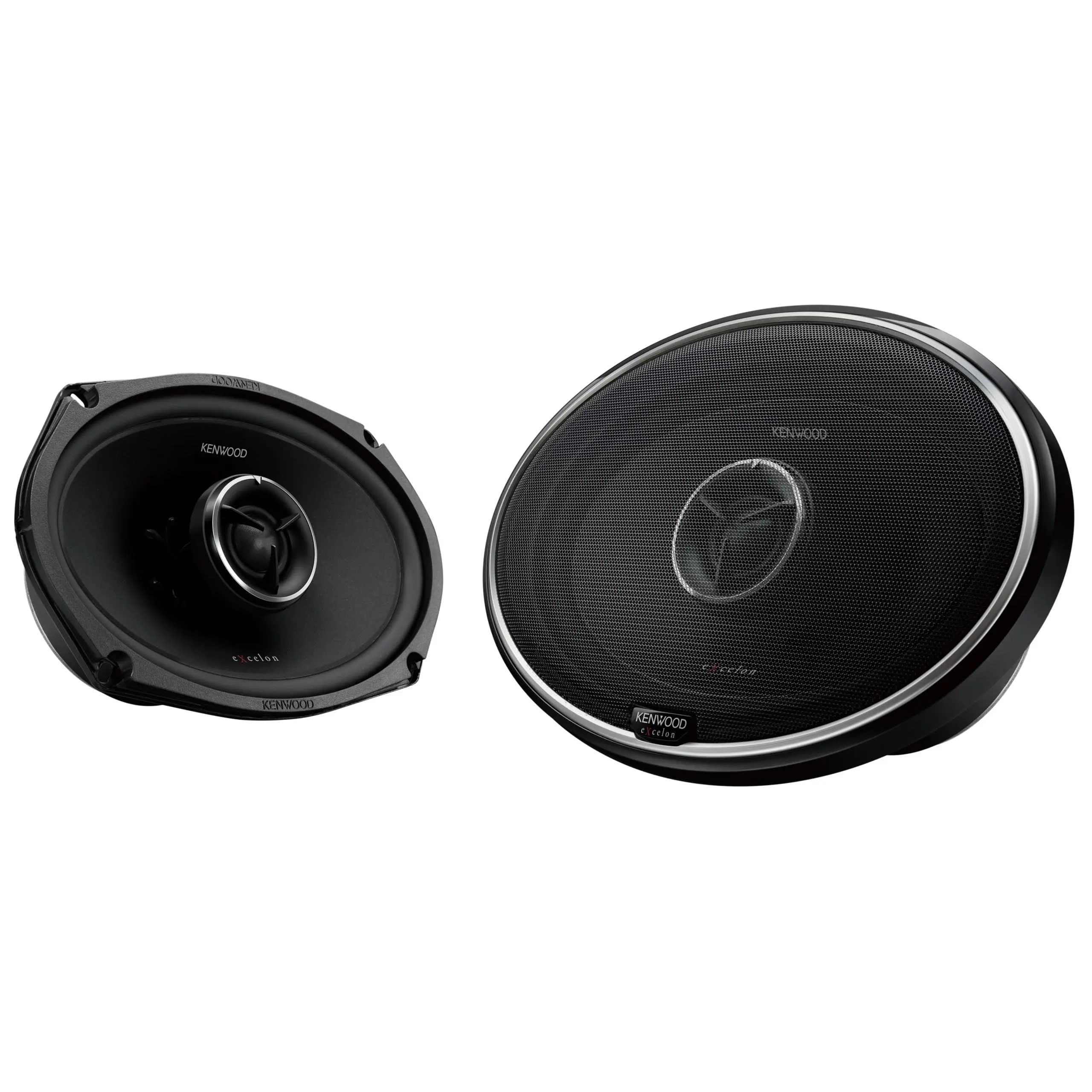 Kenwood eXcelon KFC-X695 6" x 9" 2-Way Car Speakers 300W, Shallow Mount (Pair)
