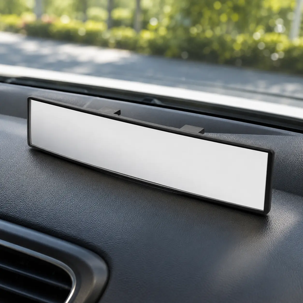 Wide Angle Panoramic Car Rearview Mirror, Interior Anti-Glare Rear View Mirror