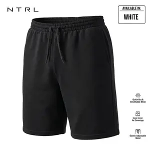 Black Athletic shorts, Men Women Unisex Harajuku Streetwear Oversized Casual Outfit, Drawstring Elastic Waist Workout Gym Running Shorts with Inner Liner, Loose Summer Lounge Streetwear Bottoms