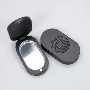 Refillable Metal Solid Cologne Compact - Pocket Cologne