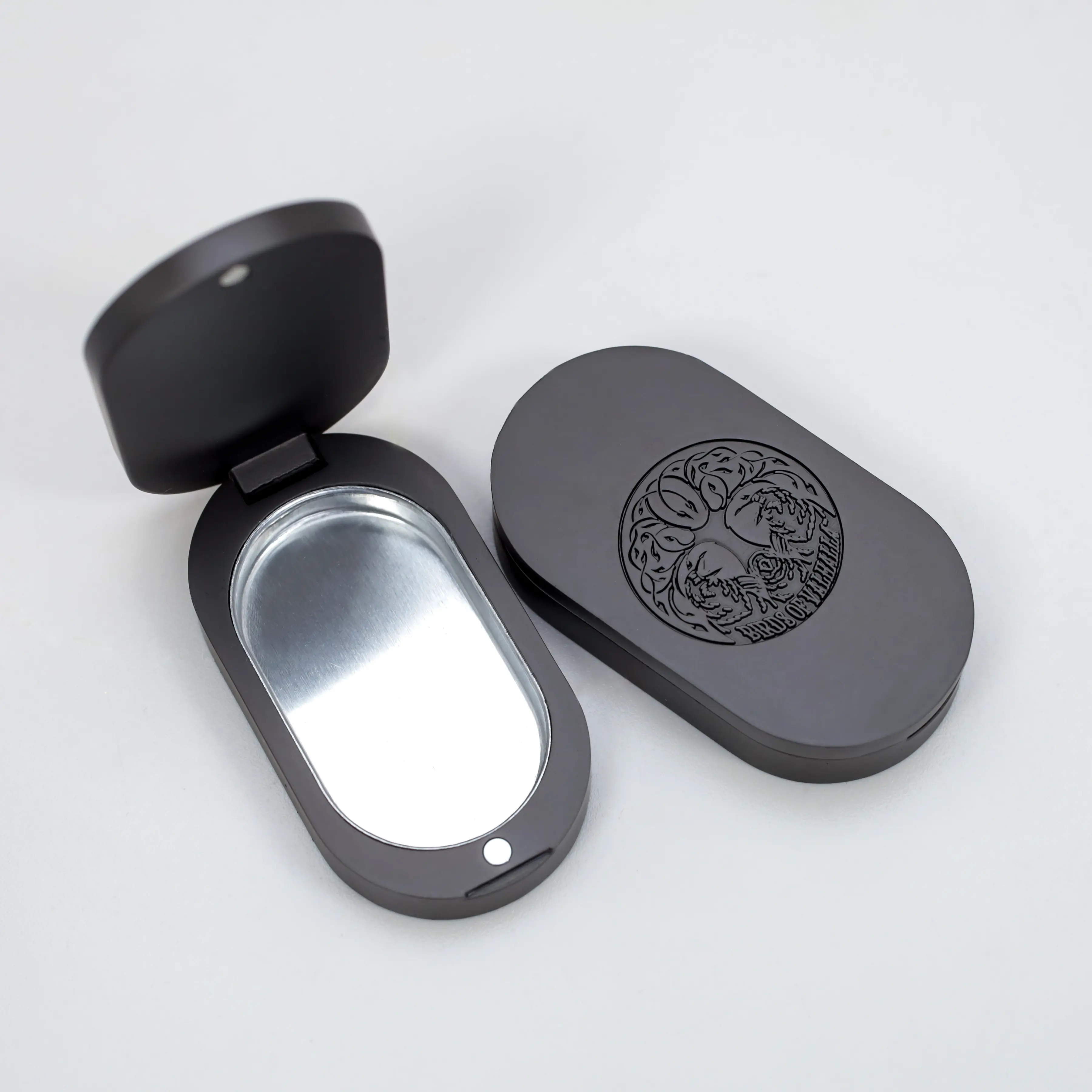 Refillable Metal Solid Cologne Compact - Pocket Cologne Refillable Metal Solid Cologne Compact - Pocket Cologne