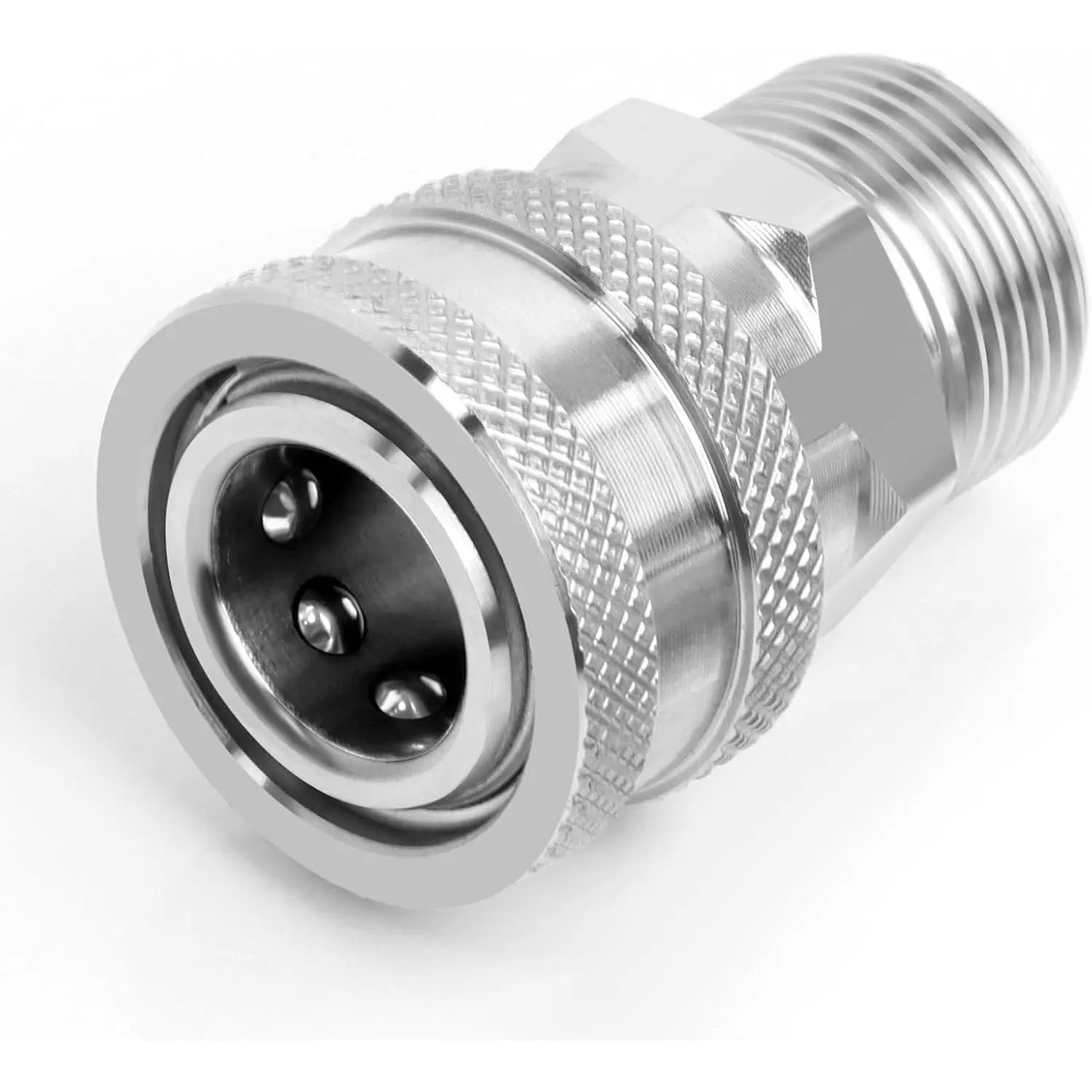 Pressure Washer M22-14mm to 3/8" Quick Connect Socket Adapter, Garden Hose Connector, 5000 PSI for Outdoor Cleaning Tasks