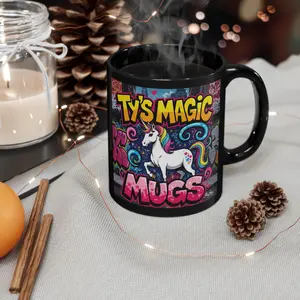 Warning: This mug has more attitude than your ex.  Ty’s Magic Mugs brings fierce unicorn energy to your coffee game. Sip, slay, and sparkle. Dishwasher safe, drama optional.  #SassySips #TysMagicMugs #UnicornVibes