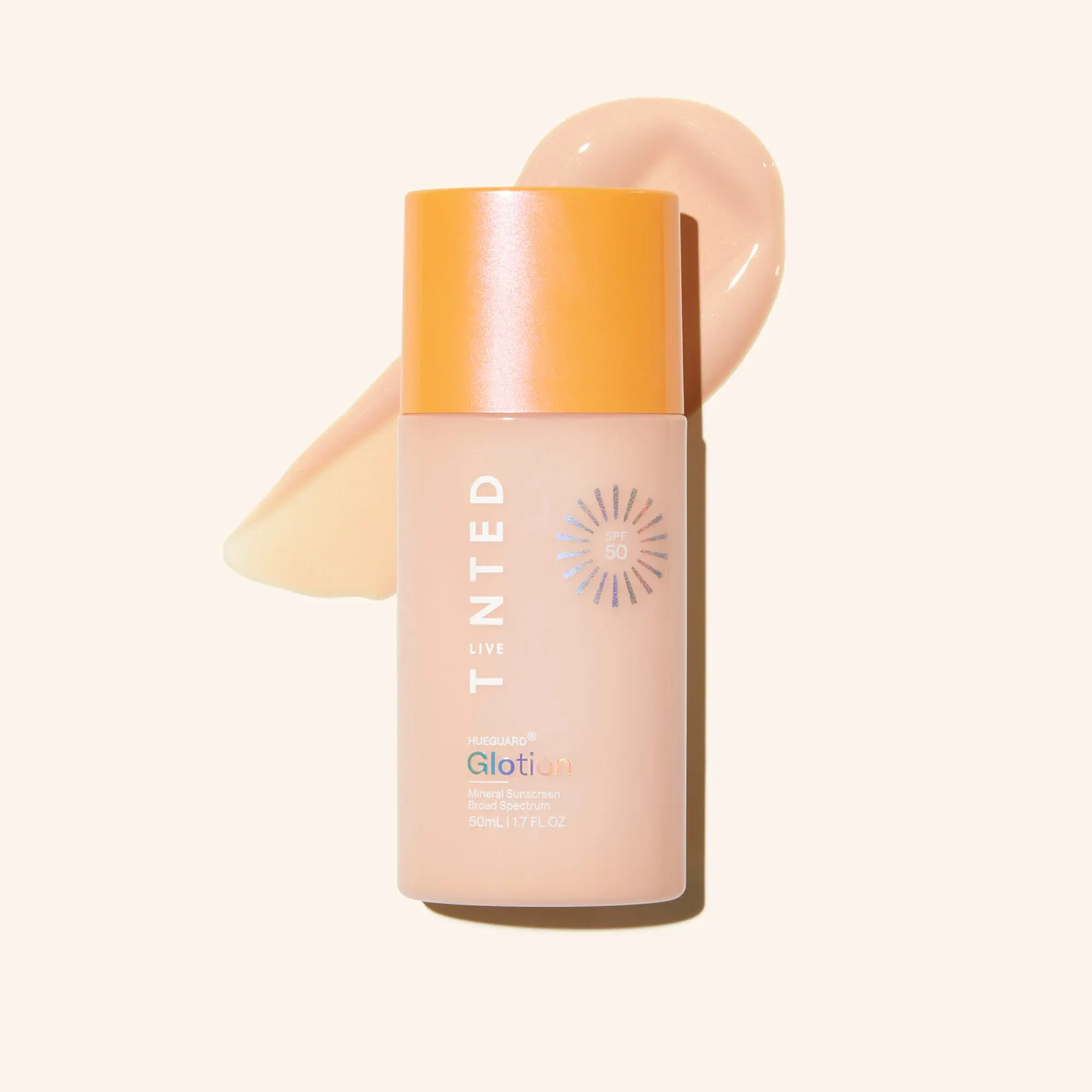 Live Tinted HUEGUARD Glotion Mineral Sunscreen Broad Spectrum SPF 50