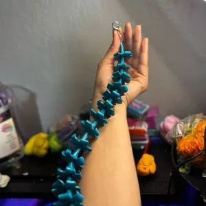 Puakenikeni Mini Forever Lei Clay Handmade Bag Chains Customizable Color Options for Mini Bags or Purses