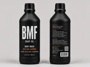 BMF Shower Gel Outlaw Leather