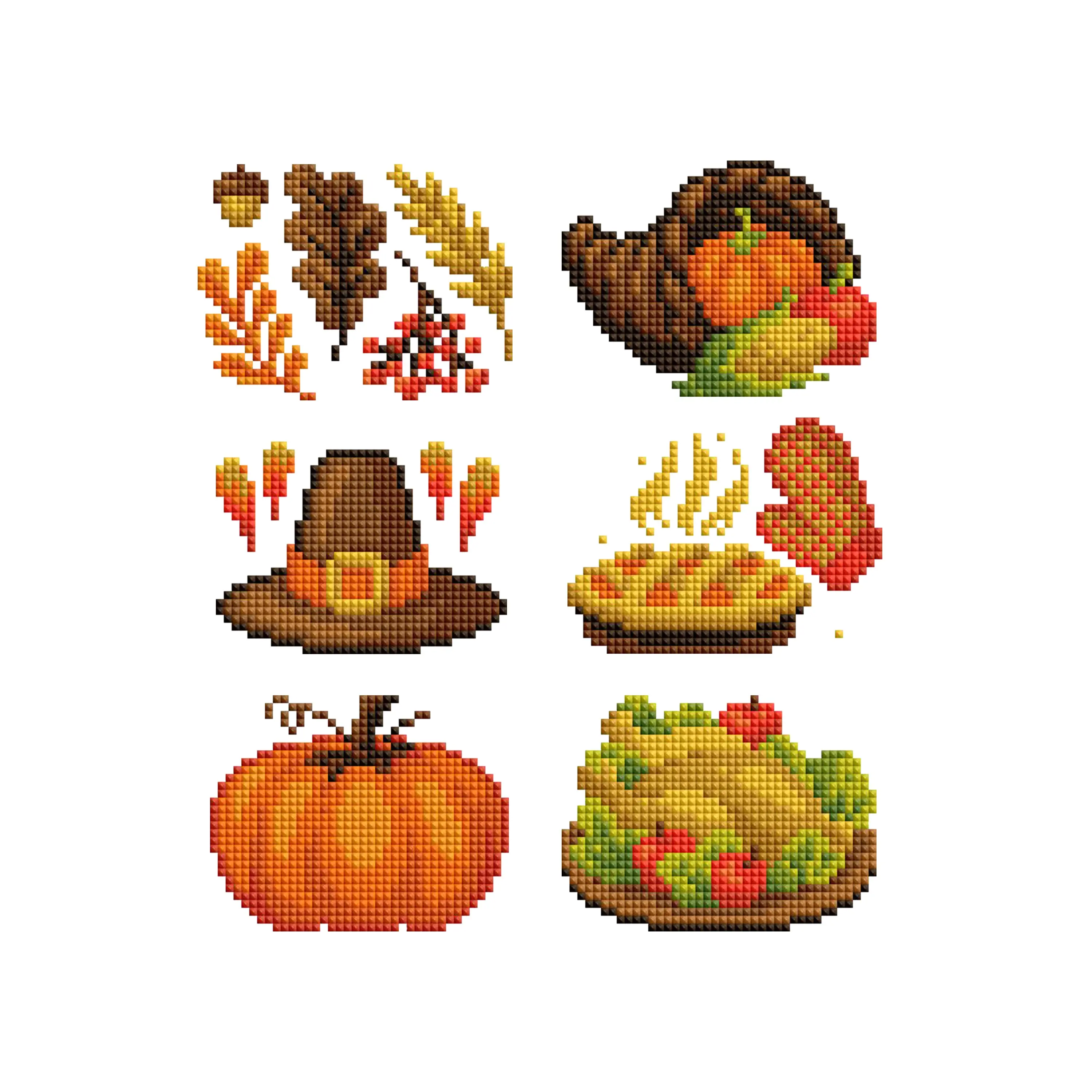 Diamond Art Club® Mini Dazzles™ - Thanksgiving Diamond Painting Kit
