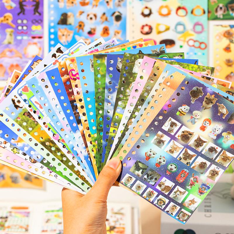 4 Styles Cat & Dog Sticker Books – 30 Sheets 800 Pcs Stickers per Style, Kawaii Aesthetic Stickers for Scrapbooking, Journaling, DIY Crafts & Planners | TikTokShopJumpstartSale