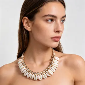 Cross-border Amazon shell necklace, European and American fashion accessories, new Amazon clavicle chain