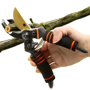 Garden Secateurs, Gardening Pruning Shears, Garden Scissors, Bypass Secateurs, Garden Pruners for Branches, Hedges and Flowers