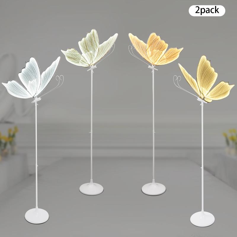 Two Pack 48W LED Butterfly Wedding Path Lights Indoor Floor Decor valentine gifts