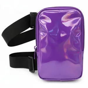 Purple HoloGlam Carnival Thigh Bag
