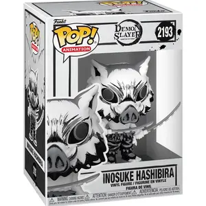 Funko Pop! Inosuke #2193 (Demon Slayer) Vinyl Figure - Anime Fan - Collectible Figurine