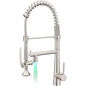 Aimadi Kitchen Sink Faucet with LED Light