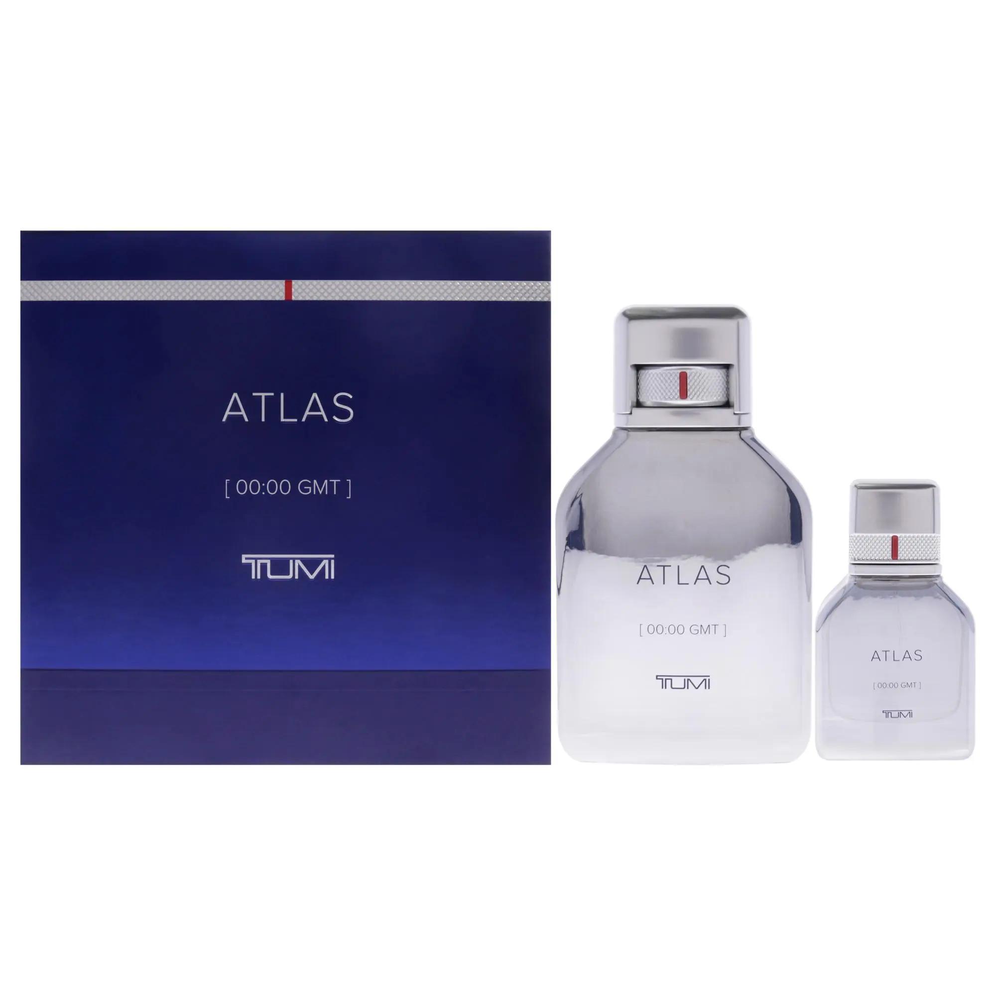 Men's Atlas by Tumi Multi-Pack Fragrance Gift Set - 2 Pc, 6.8oz EDP Spray, 1oz EDP Spray