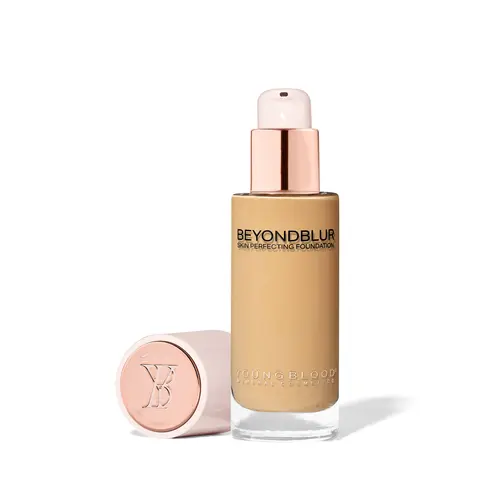 YB BeyondBlur Skin Perfecting Foundation, Water and Transfer proof, with Hyaluronic for Sensitive Skin