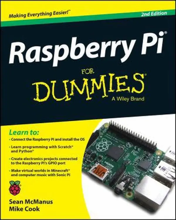 USED Book - Raspberry Pi for Dummies by Sean McManus (Paperback) - english