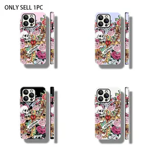 Durable Hardy-Inspired Protective Phone Case for iPhone 11, 12, 14, 15, 16, Stylish Y2K Aesthetic Accessories for Pro Max, Trendy Fashion for Enthusiasts