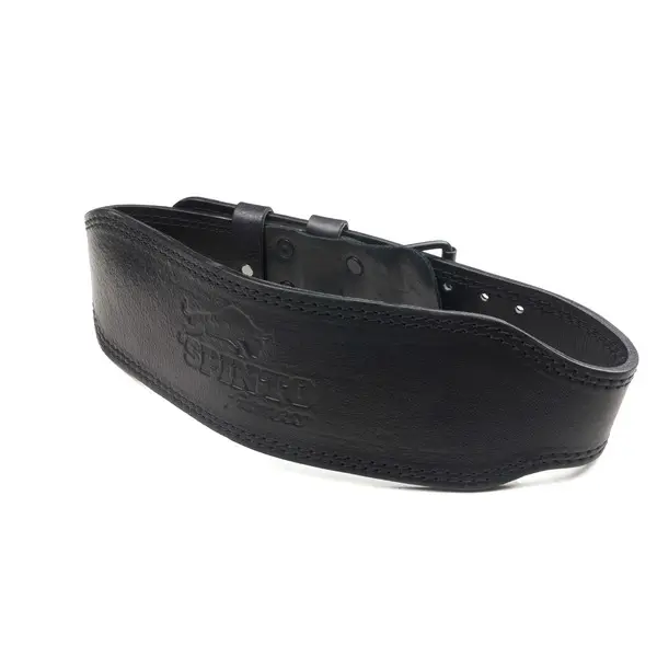 SPINTO FITNESS Weightlifting Gym Belt for Men & Women, Premium Leather Low-Profile Design with Adjustable Fit & Lower Back Support for Squats, Sports Waist Belt, Weightlifting Equipment, Reliable Workout Partner