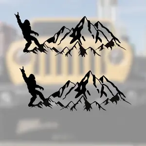 Sasquatch Mountain Easter Egg Decal
