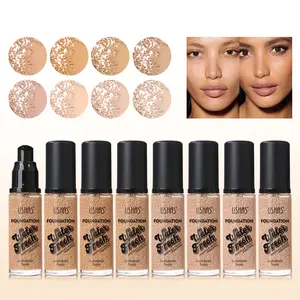 USHAS Water Fresh Foundation – Lightweight Hydrating Base with 75% Essence, Smooth & Easy Application Concealer Makeup