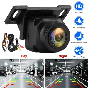 1080P HD Car Rear View Camera 170 Degree Lens Night Vision Parking Reverse CVBS Color Image air quality sensor fm transmitter power supply video recorder ir night-vision g backup inside infrared Mini WiFi FHD Dash Cam with lamp dual dvr left right triple