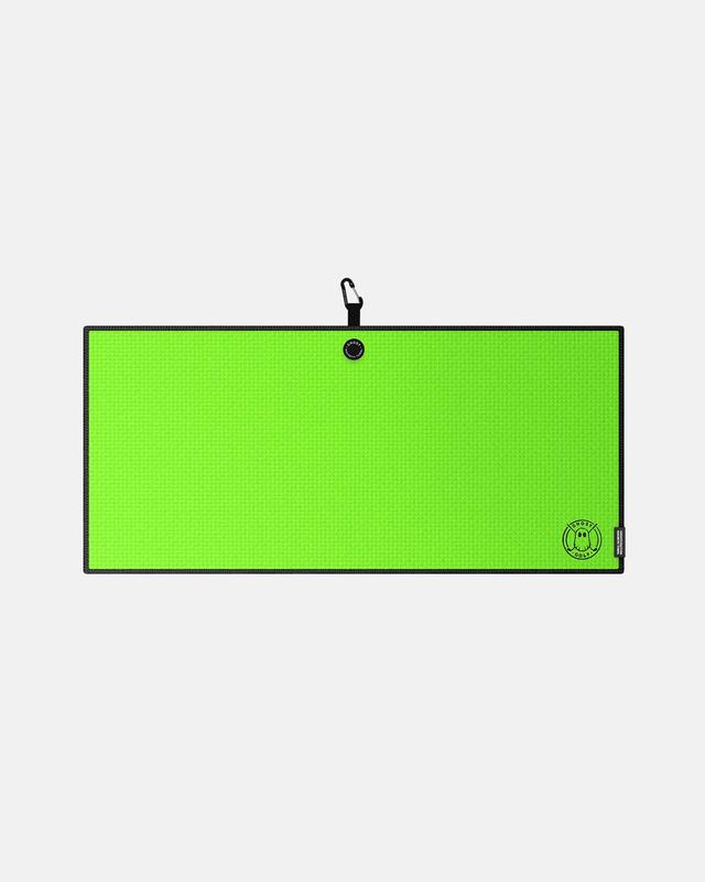 Ghost Golf Magnetic Towel Caddie - Patented Design, Premium Microfiber, Easy Access, Ultra-Absorbent, 18"x40" for Golf Cart & Club Attachment