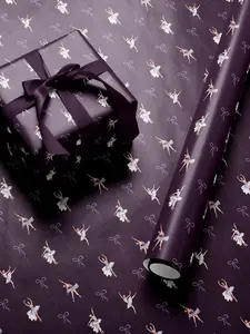 Ballet Dancer Gift Wrap Paper Ballerina Birthday Wrapping Paper Nutcracker Ballet Ballerina The Nutcracker Girl - Decorative Rolls for Presents and Celebrations