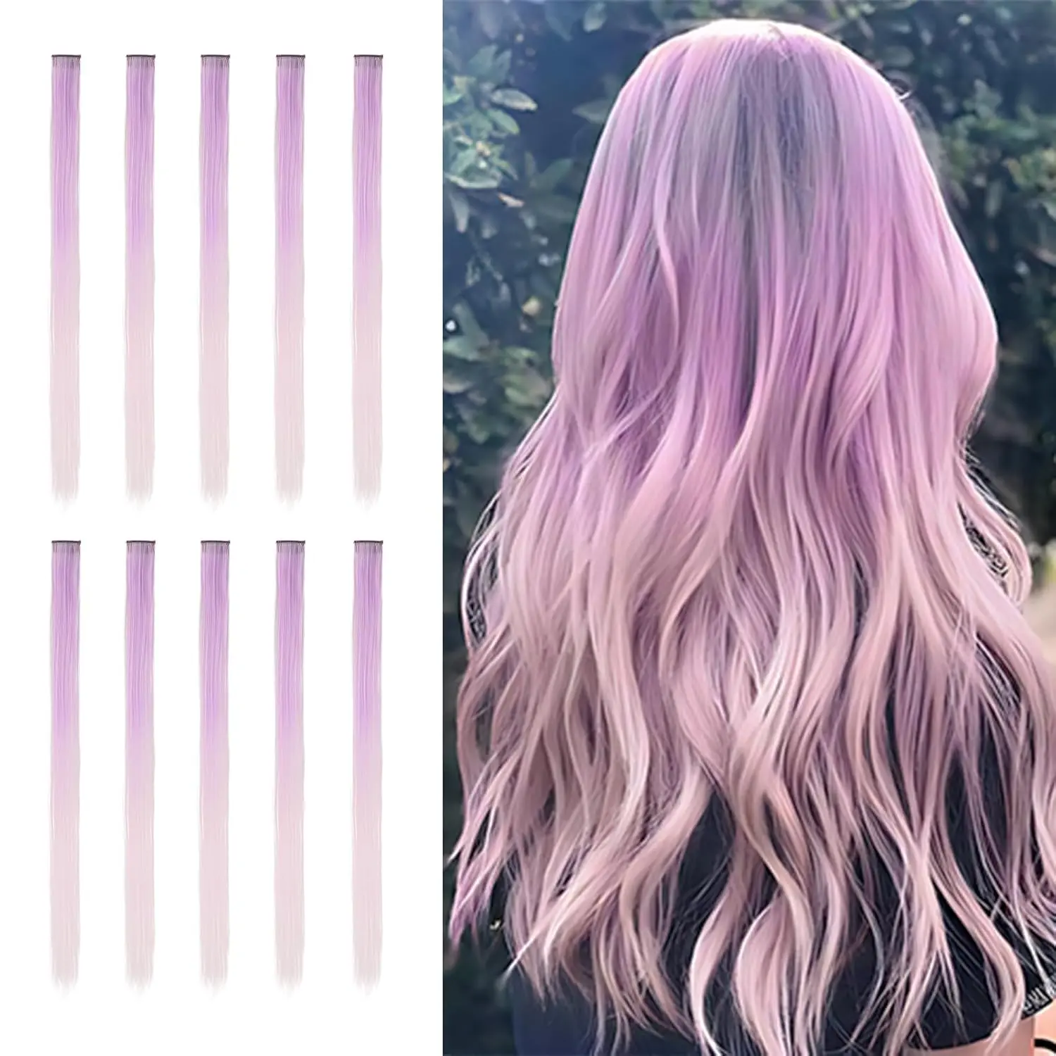 Pink Purple & Pink 10 Pcs