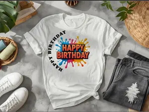 Happy Birthday DTF Transfer Sheets – Birthday Designs for Tees & Gifts
