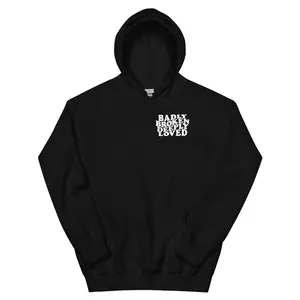 Deeply Loved Cross Back Hoodie