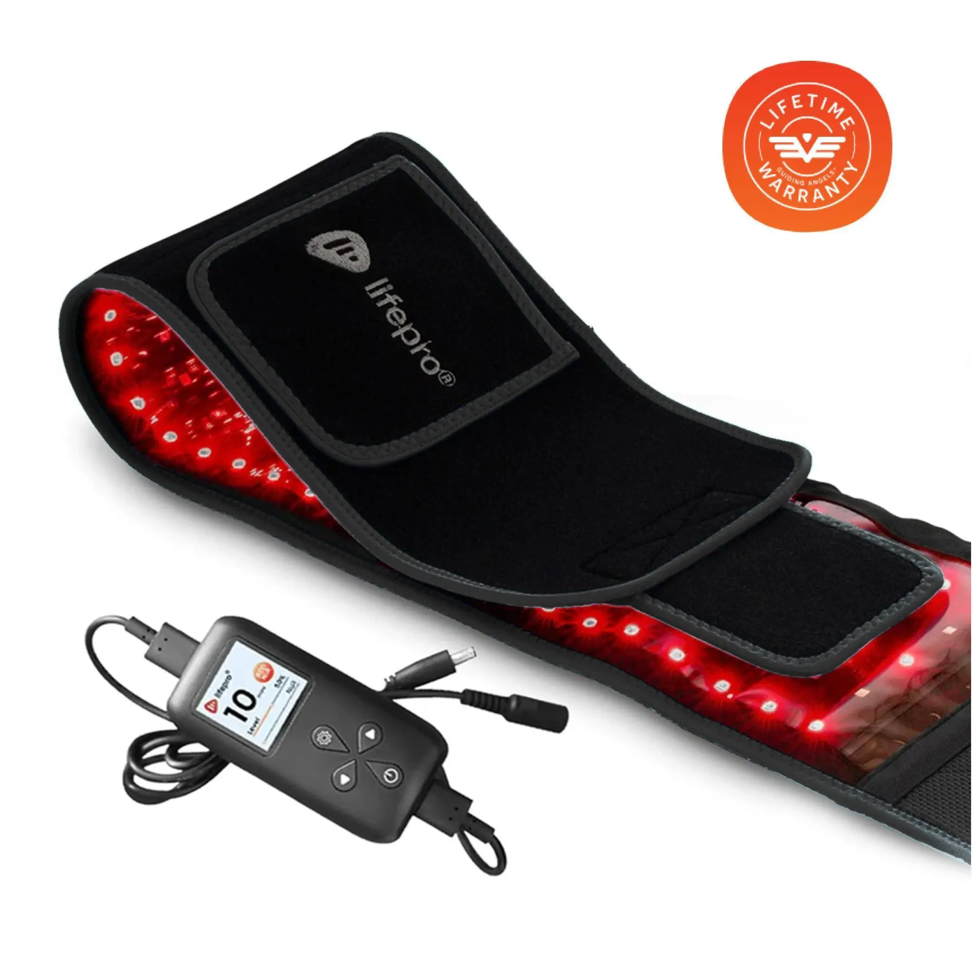 LifePro AllevaRed Light Therapy Belt - 660nm Red + 850nm NIR - 105
