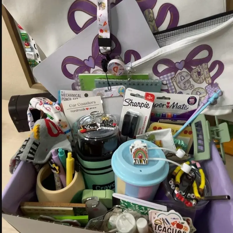 Curated Teacher Box | 48 Classroom & Teacher Items Curated Teacher Box | 48 Classroom & Teacher Items