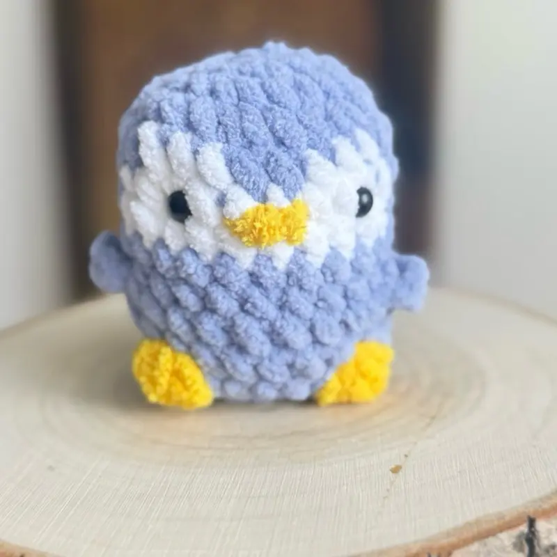 Handmade Crochet Baby Penguins Decor Kawaii