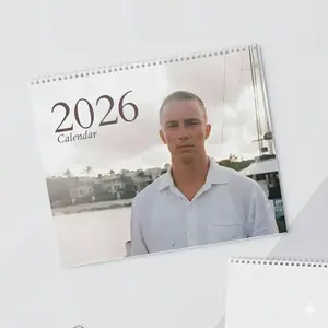 2026 updated - Drew Starkey Wall Calendar, Rafe Cameron Wall Calendar (2025)