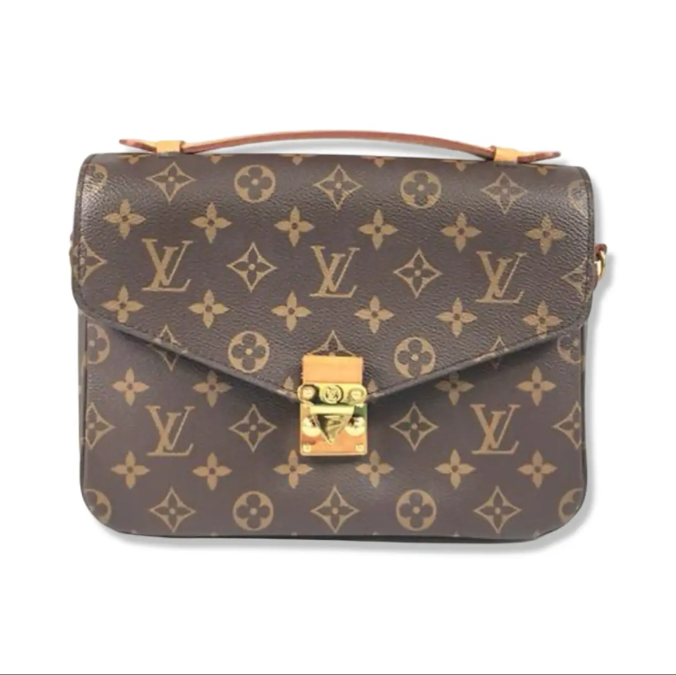 Pre-owned Louis Vuitton Monogram Canvas Pochette Metis Crossbody LV1474