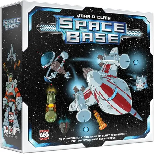 Space Base Board Game, Space Exploration Engine Building Strategy Dice Game, Family Game Night for Kids and Adults, Ages 10+, 2–5 Players