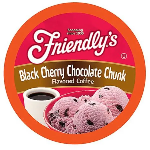Two Rivers Coffee Friendly's Cherry Chocolate Coffee Pods for Keurig 40-Count