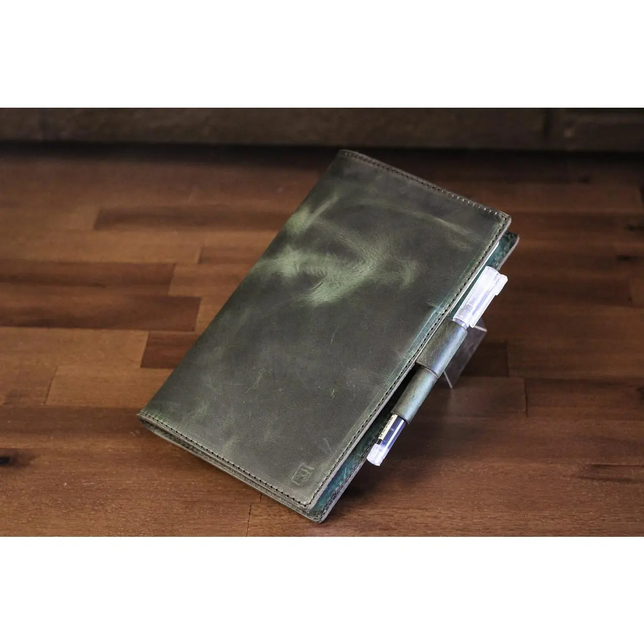 Leather Notebook Cover Set - Evergreen Leather Notebook Cover Set - Evergreen